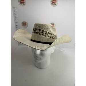 Twister Kids Boys Bangora Straw Cowboy Hat Natural Size X-Large